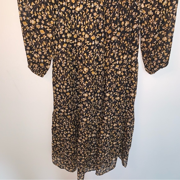 Mink Pink Mira Shirred Midi Dress XS - Picture 9 of 11